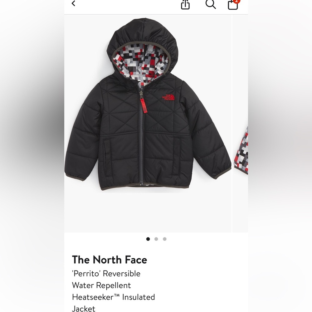 The North Face - Perrito Reversible Water Repellant Heatseeker Jacket